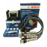Kit Cables + Bujías 3 Electrodos + Bobina Bosch Suran 1.6 8v