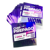 Chip Wom Paquete 10 Unidades 50min + 1gb