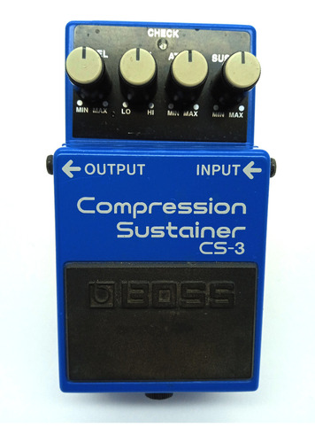 Pedal Boss Compression Sustainer Cs-3 Mod Monte Allums Ultra