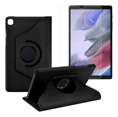 Estuche Funda 360  + Vidrio Para Samsung Galaxy Tab A7 Lite