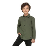 Camisa Infantil Masculina Sarja Trick Nick