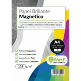 Papel Brillante Magnético 135g A4