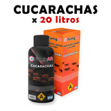 Insecticida Veneno Para Cucarachas Mata Liquido X20 Litros