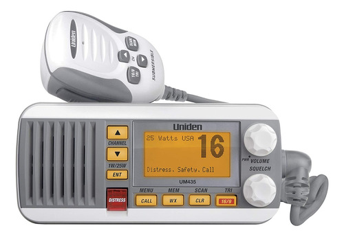 Radio Vhf Uniden Solara D Um435 Fixo Um-435 Maritimo