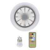 Ventilador (gy) Con Luz Led Para Lámpara Inteligente E27 Par