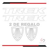 Calca Sticker Trek Reflejante Para Bicicleta 2p+ 2 De Regalo