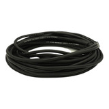 Cable Para Micrófono 2x24 Negro Audio, Video Rollo De 10 Mts