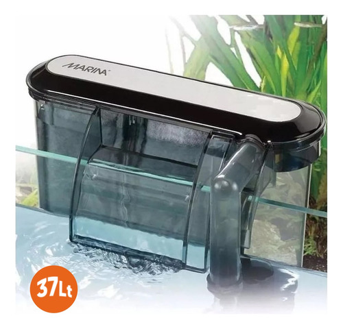 Filtro Cascada Exterior Acuario  Pecera Marina Slim S10 37ltr