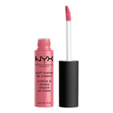 Labial Nyx Professional Makeup Soft Matte Lip Cream Color Milan