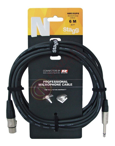 Cable Stagg Nmc6xpr Canon Hembra - Plug 6 Metros