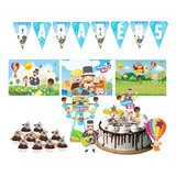 Kit Festa Aniversário Decoração Mundo Bita Infantil Montar 