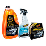 Kit Meguiars Gold Class Con Cera Y Shampoo Incluye Obsequio