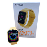 Reloj Inteligente Smartwatch Noganet Ng-sw04 Unisex Amarillo