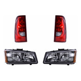 Kit Faros Y Calaveras Depo Chevrolet Silverado 2003 A 2004