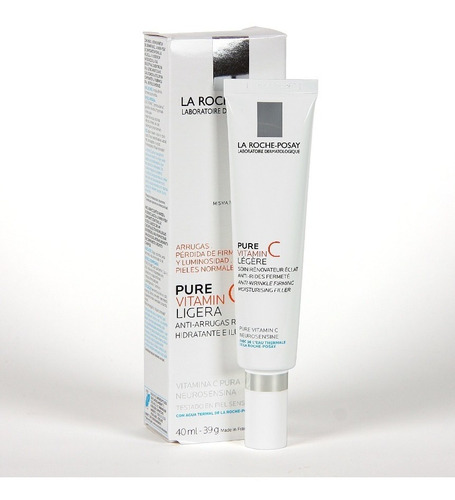 Pure Vitamin C Ligera P. Normal A Mixta La Roche-posay 40ml