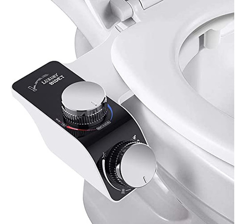 Bidet Attachment For Toilet -self Cleaning Dual Nozzle ...