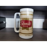 Vaso Antiguo Colección Tarro Cervecero Shmidt Cerveza Beer