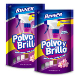 Polvo Y Brillo Doy Pack 300 Ml X 2 Flor De Primavera Binner