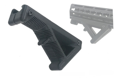 Front Hand Grip Foregrip Angular Afg Aeg Airsoft Stop Longo