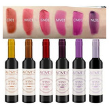 Iducen Tinte Labial De 6 Colores, Tinte De Labios De Vino Ma