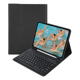 Funda Keyboard Bluetooth + Vidrio Para iPad 10th Gen 10,9' 