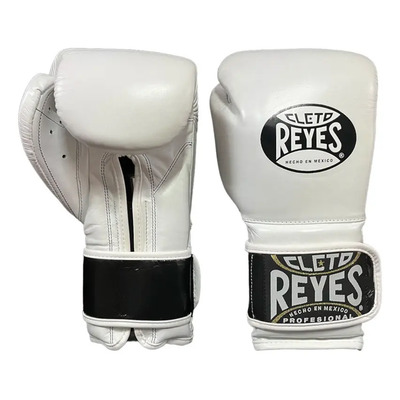Guantes De Entrenamiento Cleto Reyes Cierre De Contacto Color Blanco Talla 14oz | Meses sin interés