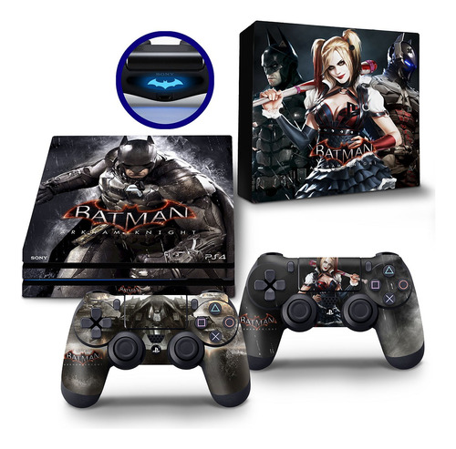 Skin Adesivo Playstation 4 Pro Ps4 Pro Batman Arkham Knight
