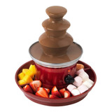 Fuente De Chocolate 3 Nivel - Fondue Para Fiesta - Cascada D