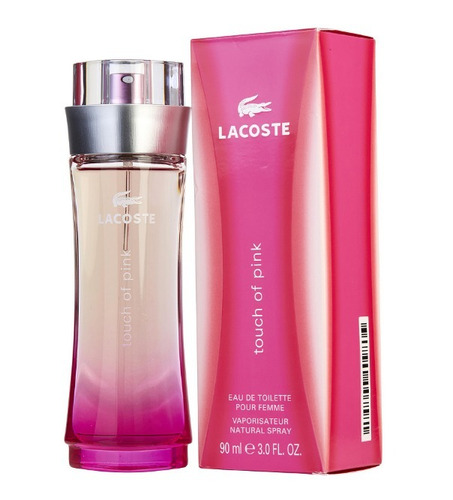 Perfume Touch Of Pink De Lacoste 90 Ml Eau De Toilette Nuevo Original