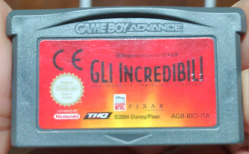 Gli Incredibili (los Increibles) Italiano - Game Boy Advance