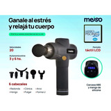 Pistola Masajeador Muscular Rehabilitación Lesiones Masajes