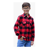 Camisa Infantil De Flanela