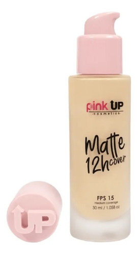 Maquillaje Líquido Matte Mate Cover 12horas Pink Up Original