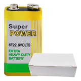 Caixa De Bateria 9v Super Power (10 Unidades)