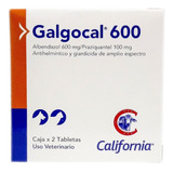 Desparasitante Tableta Galgocal 600