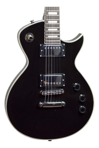 Guitarra Tagima Mirach Les Paul Black Com Case Regulada