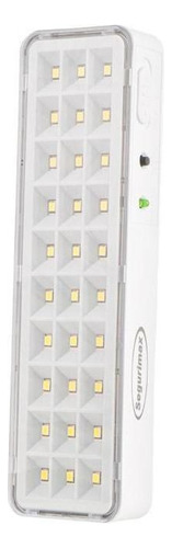 Kit 96 Iluminação Luminaria De Emergencia 30 Leds Super Slim