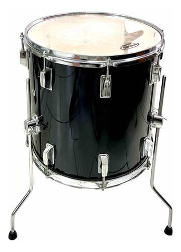 Surdo Eagle 14 Com 8 Afinações Preto Brilhante (ler Anúncio