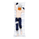 Dakimakura Kakashi Hatake Naruto Almofada De Abraçar 86x32cm