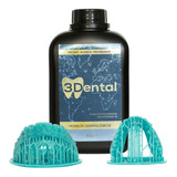 Resina 3d Dental Modelos - Odor Mentolado - Aqua 1kg