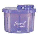 Dosificador De Leche Evenflo 5716 Advanced 4 Compartimentos Color Violeta