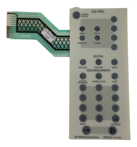 Panel Membrana De Microondas P/ Whirlpool