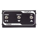 Interruptor De Pie Digitech Fs3x De Tres Funciones