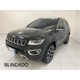 Blindado Jeep Compass Limited 2.0 Diesel 4x4 2018 Preto     