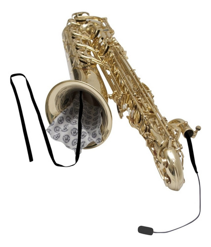 Limpiador Bg Microfibra Para Saxofón Barítono Cuerpo Entero