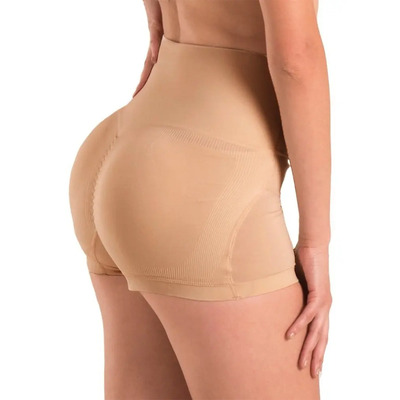 Faja Levanta Glúteos, Calzón Levanta Glúteos De Microfibra Color Nude Talla Grande (36-38) | MercadoLibre