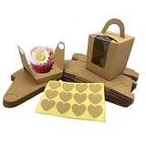 Nichnaoo Cajas Individuales Para Cupcakes, 50 Unidades, Sopo