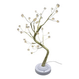 Árbol Bonsái De Led Luminoso Lámpara 50.8cm 