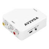 Adaptador Convertidor De Video Vga A Rca Para Pc Laptop A/v