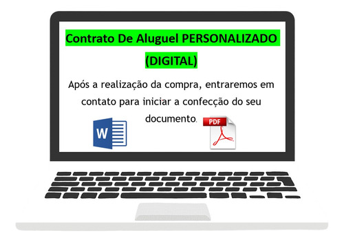 Contrato De Aluguel Personalizado (digital)